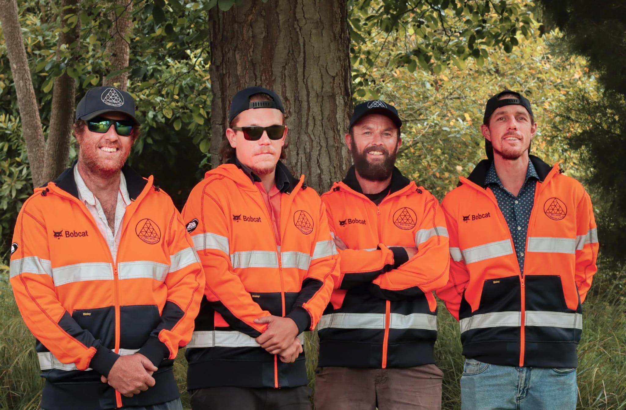 The McWin team, dedicated to excellence in construction.